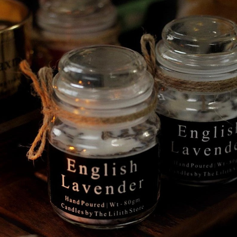 English Lavender Scented Candle