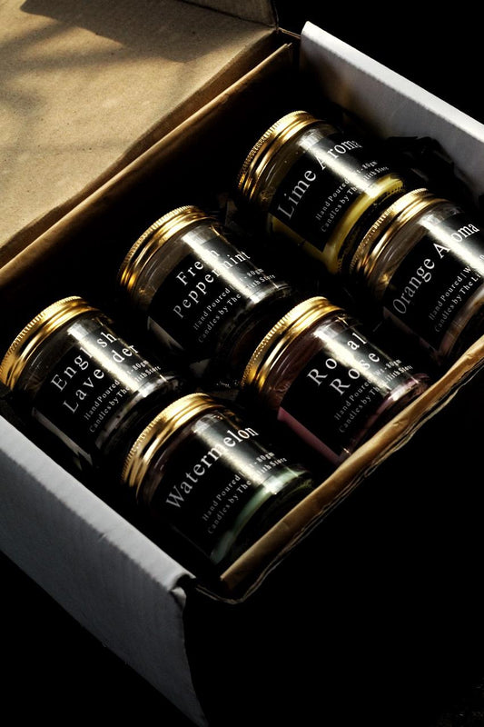 Candle Combo Box Of 6 Scented Candles | Gift