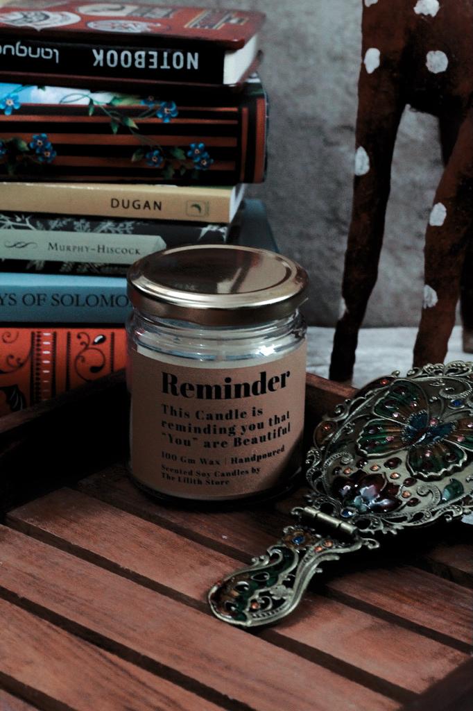 Reminder Scented Soy Candle