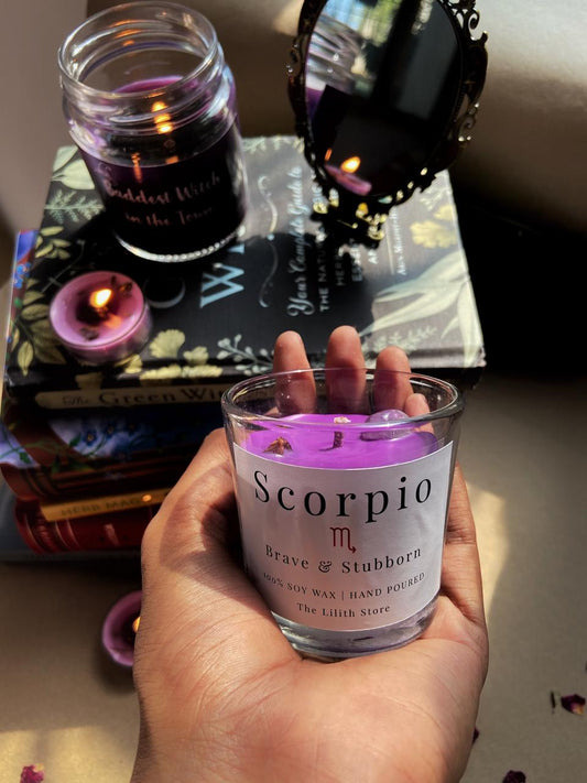 Scorpio Zodiac Mini Candle - 60 Gm