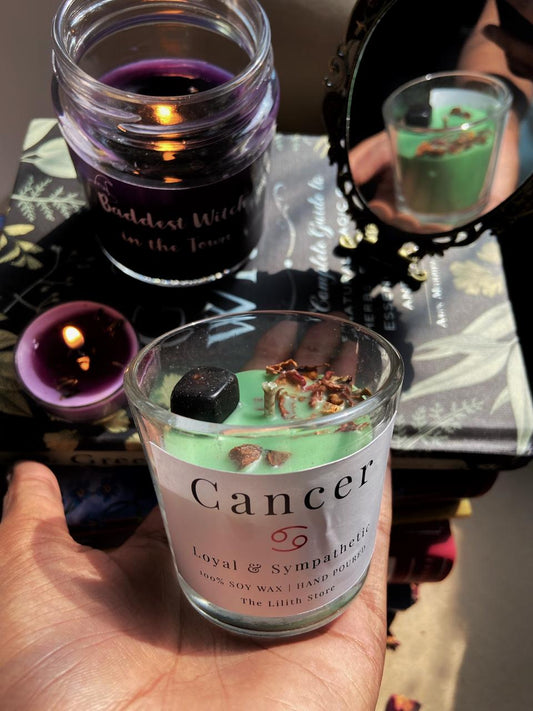 Cancer Zodiac Mini Candle - 60 Gm