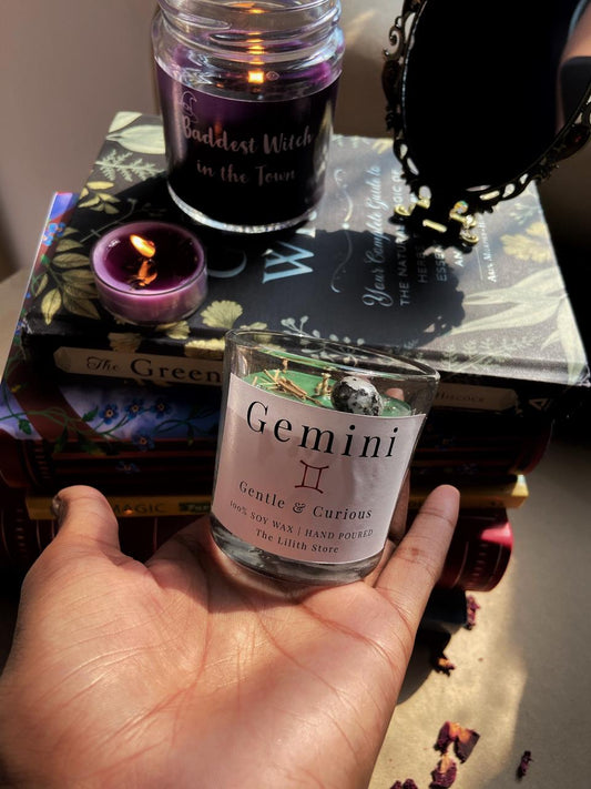 Gemini Zodiac Mini Candle - 60 Gm