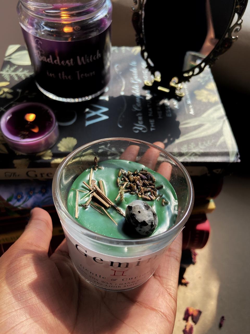 Gemini Zodiac Mini Candle - 60 Gm