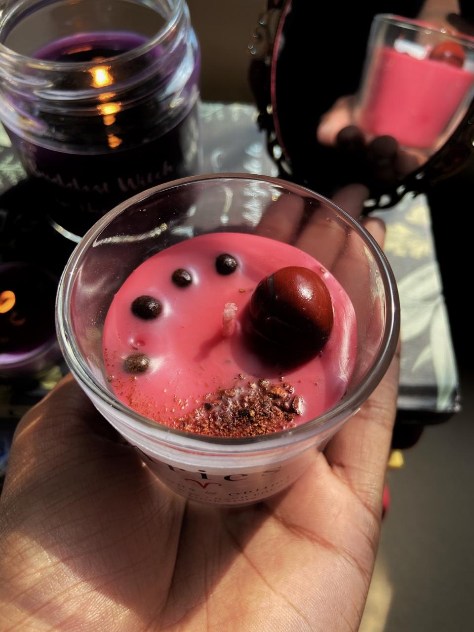 Aries Zodiac Mini Candle - 60 Gm