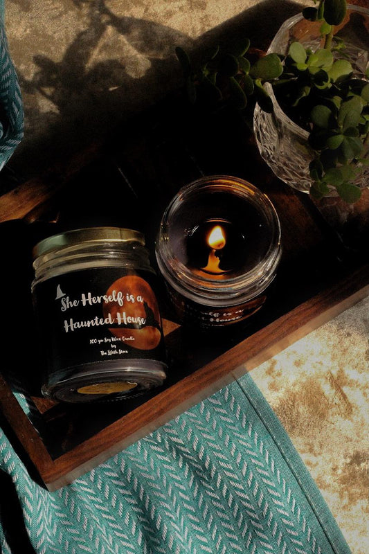 She Herself Is A Haunted House Scented Candle