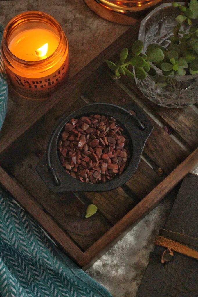 Red Jasper Chips - 50 Gm Crystal