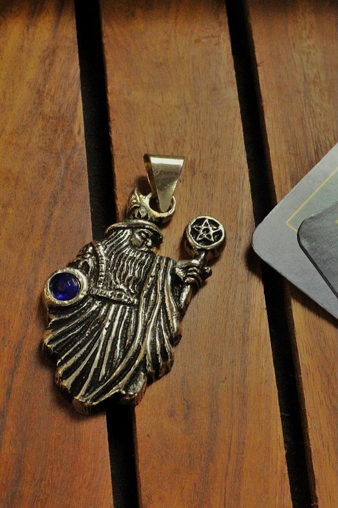 Wizard Merlin Pendant Crystal Jewellery