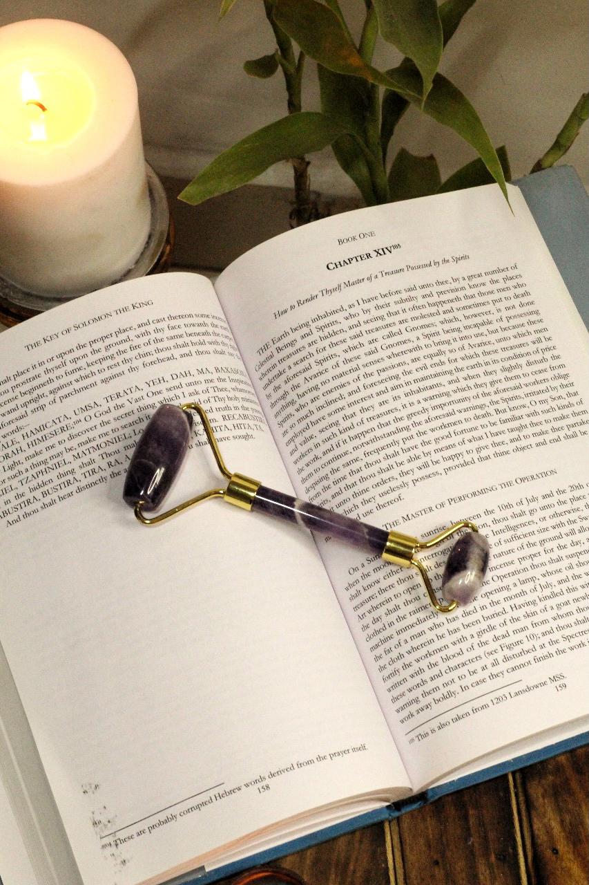 Amethyst Face Roller | Personal Care Tool