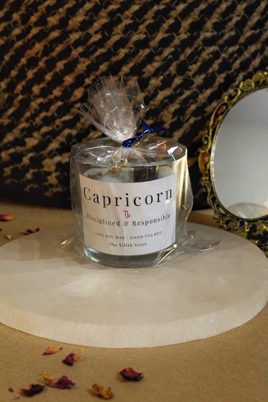 Capricorn Zodiac Mini Candle - 60 Gm