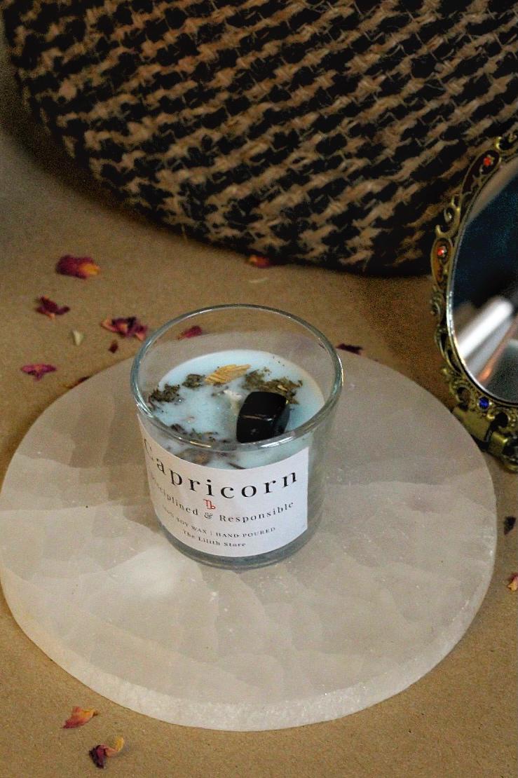 Capricorn Zodiac Mini Candle - 60 Gm