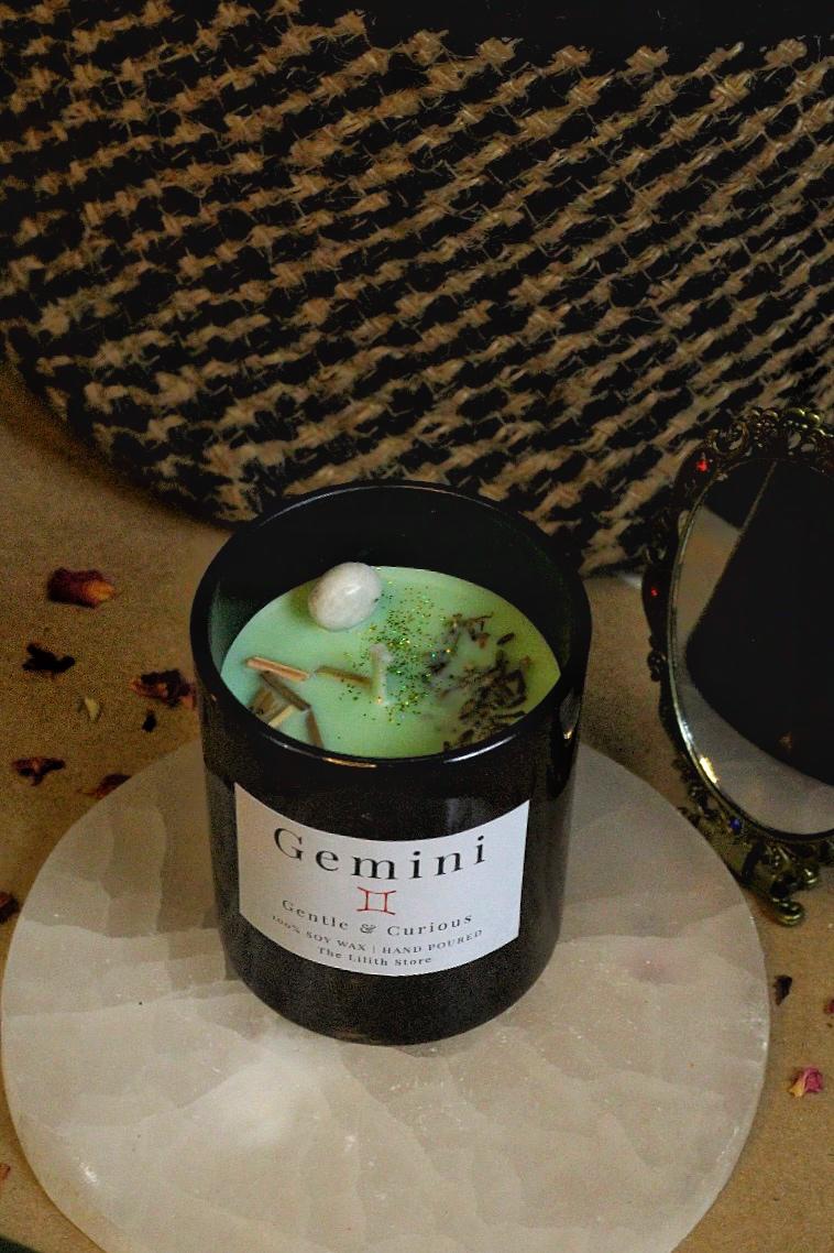Gemini Zodiac Scented Soy Candle - 170 Gm