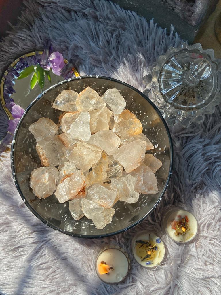 Clear Quartz Mini Raw Stone Crystal