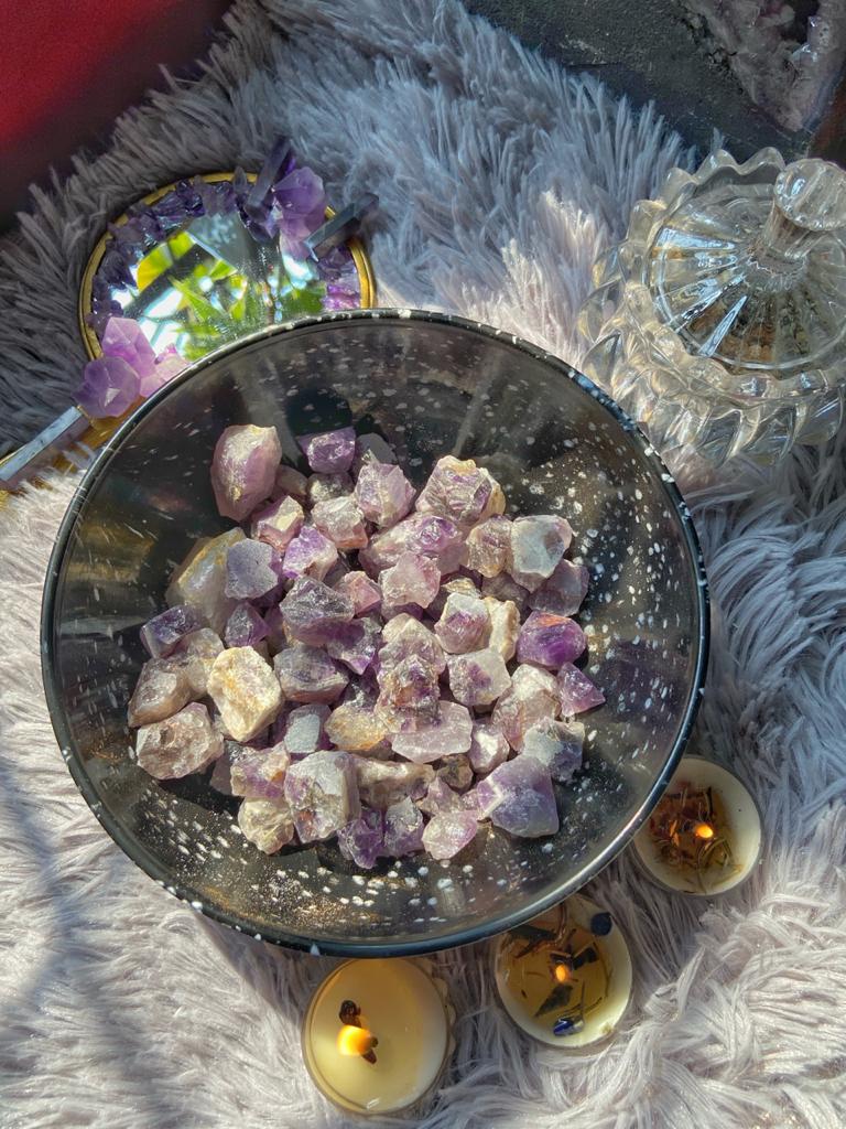 Amethyst Mini Raw Stone - For Activating Third Eye Crystal