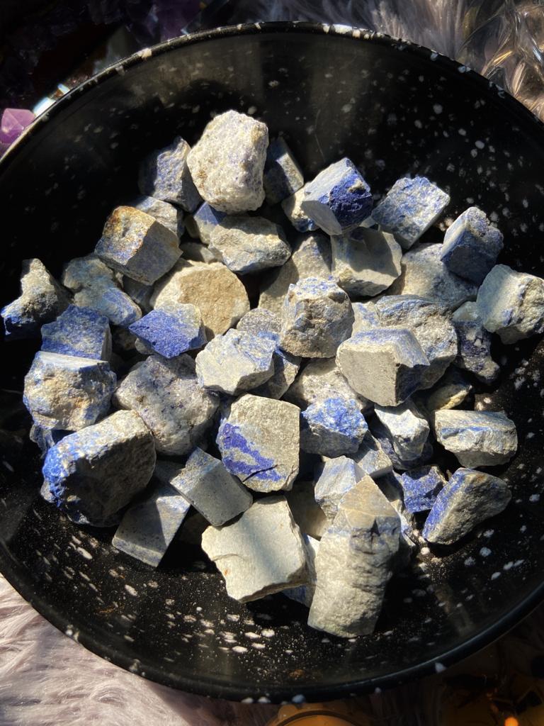 Lapiz Lazuli Raw Stone - Mental Peace And Communication Crystal