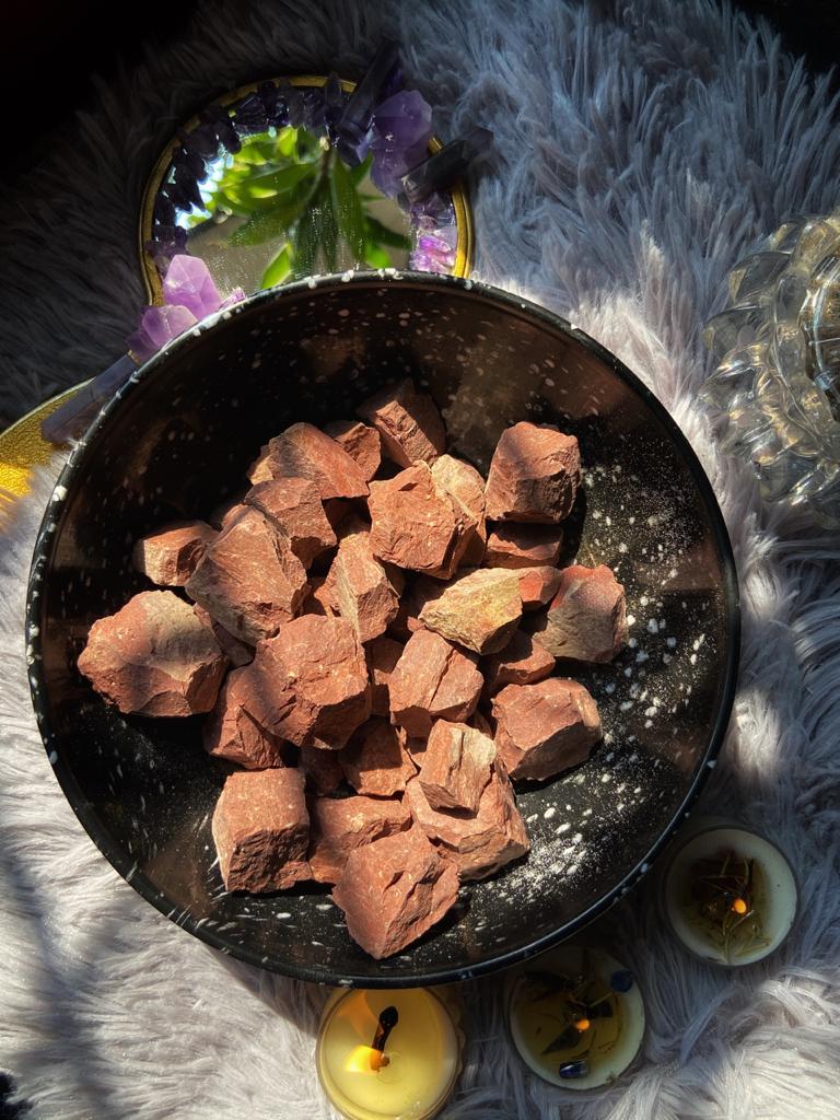 Red Raw Jasper - Healing & Grounding Crystal