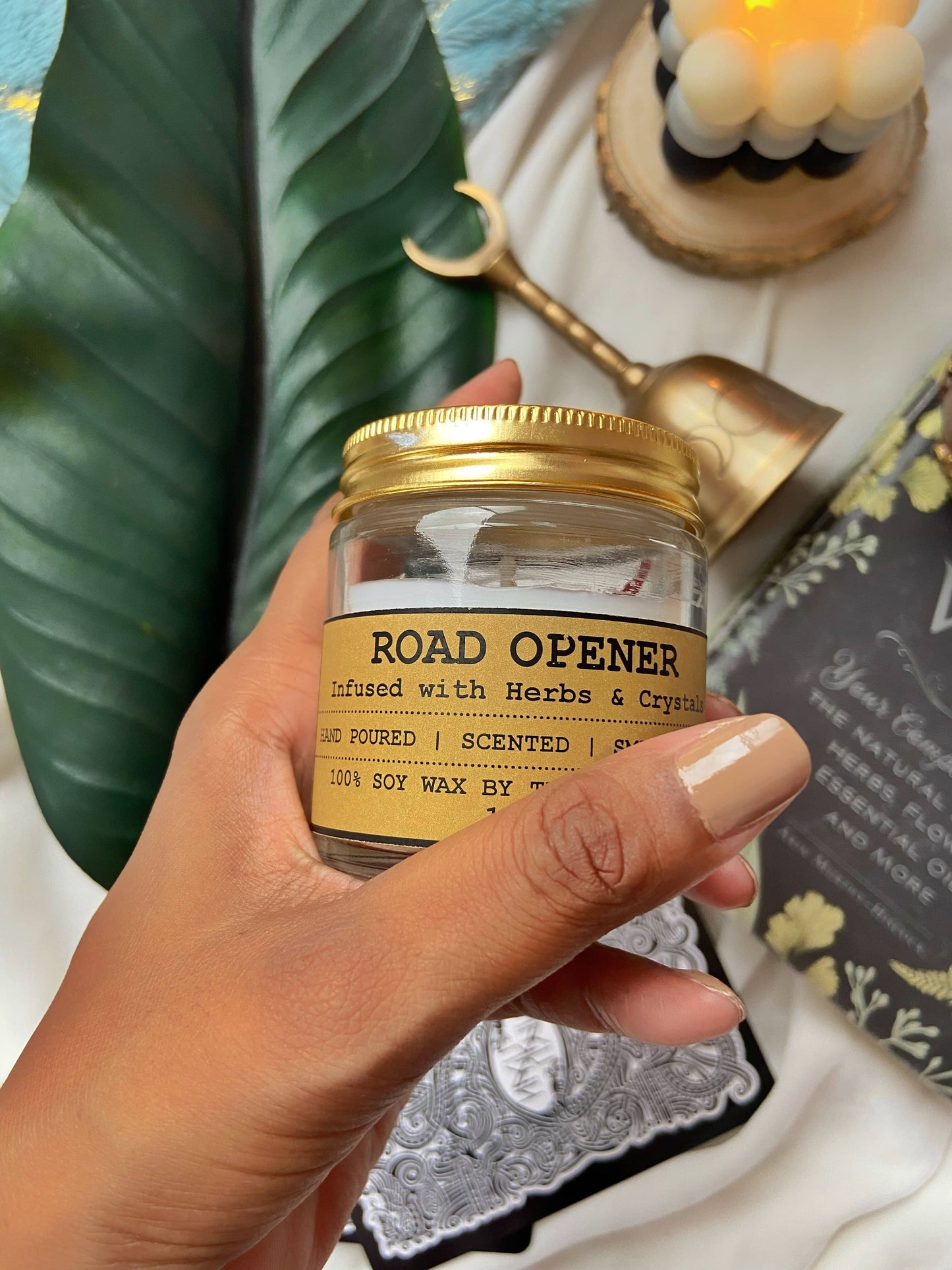 Road Opener Candle Jar - 100 Gm Wax