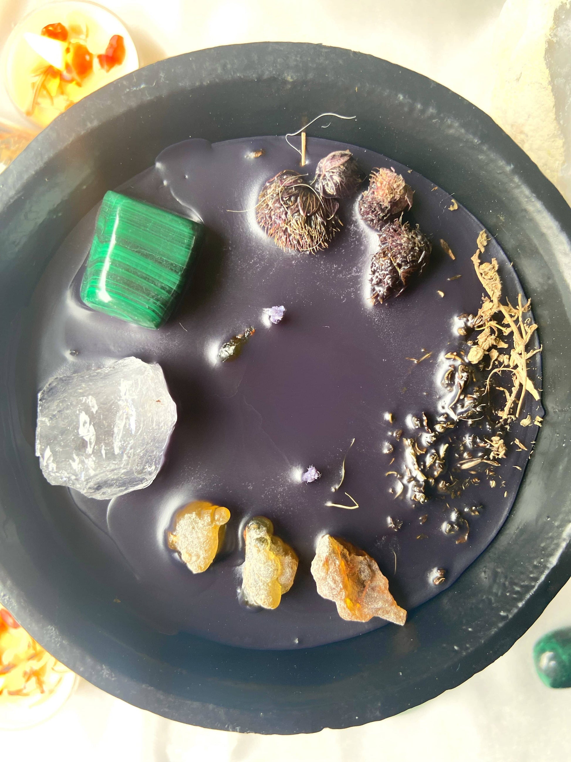 Cerridwen Honoring Cauldron Candle