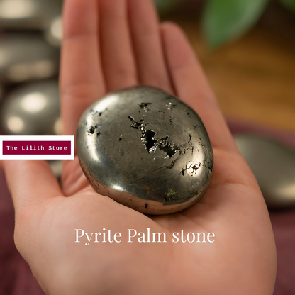 Pyrite Palm Stone | Stone for Abundance