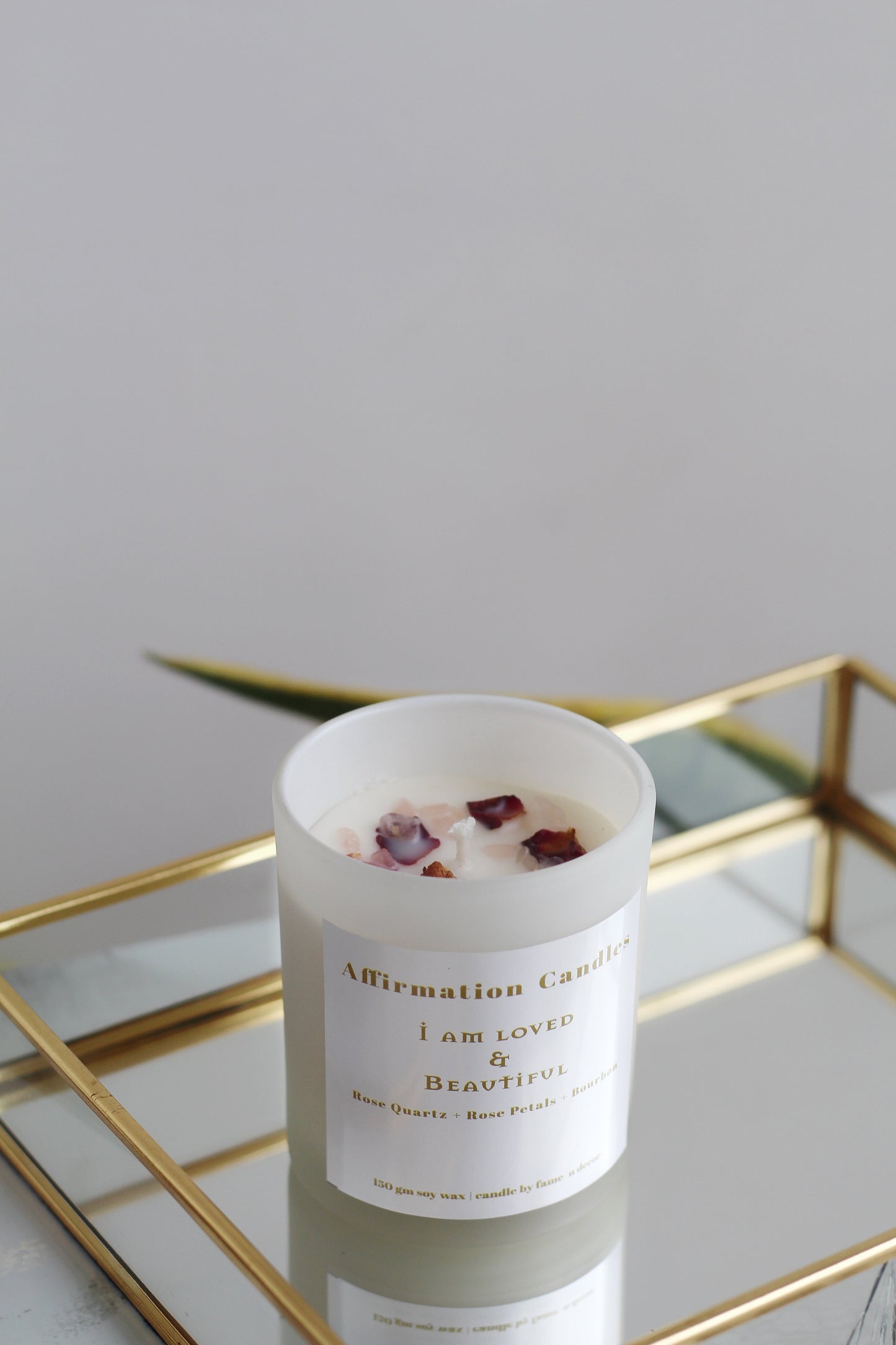 I am Loved & Beautiful | Soy Candle