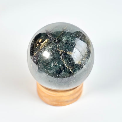 Labradorite Large Sphere - 1.1 Kg | Promotes Spiritual Growth