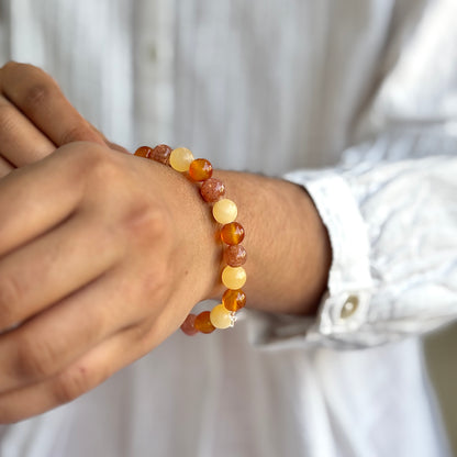 Sacral Chakra -8mm Bead Bracelet