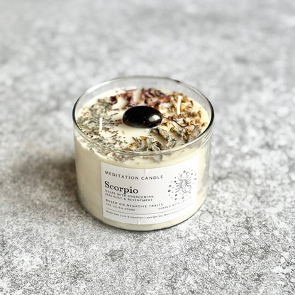 Scorpio Zodiac Soy Intention Candle | 400 Gm