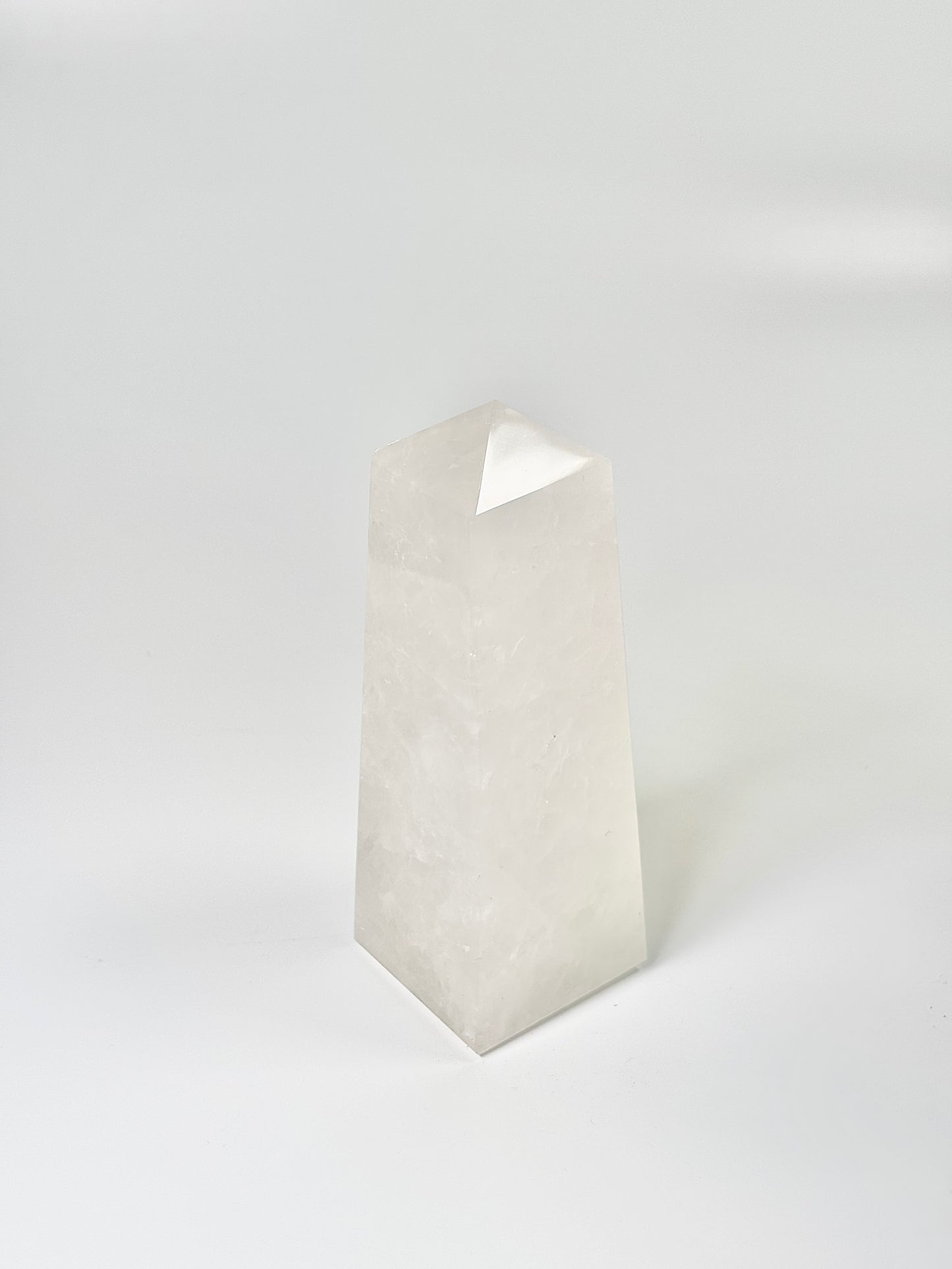 Four Facet Clear Quartz Tower – 690g - Amplify, Align & Awaken