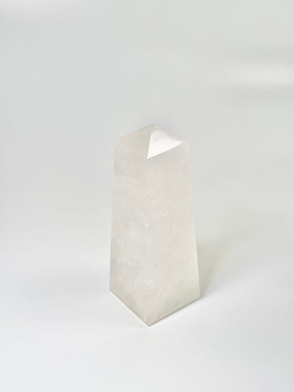 Four Facet Clear Quartz Tower – 690g - Amplify, Align & Awaken