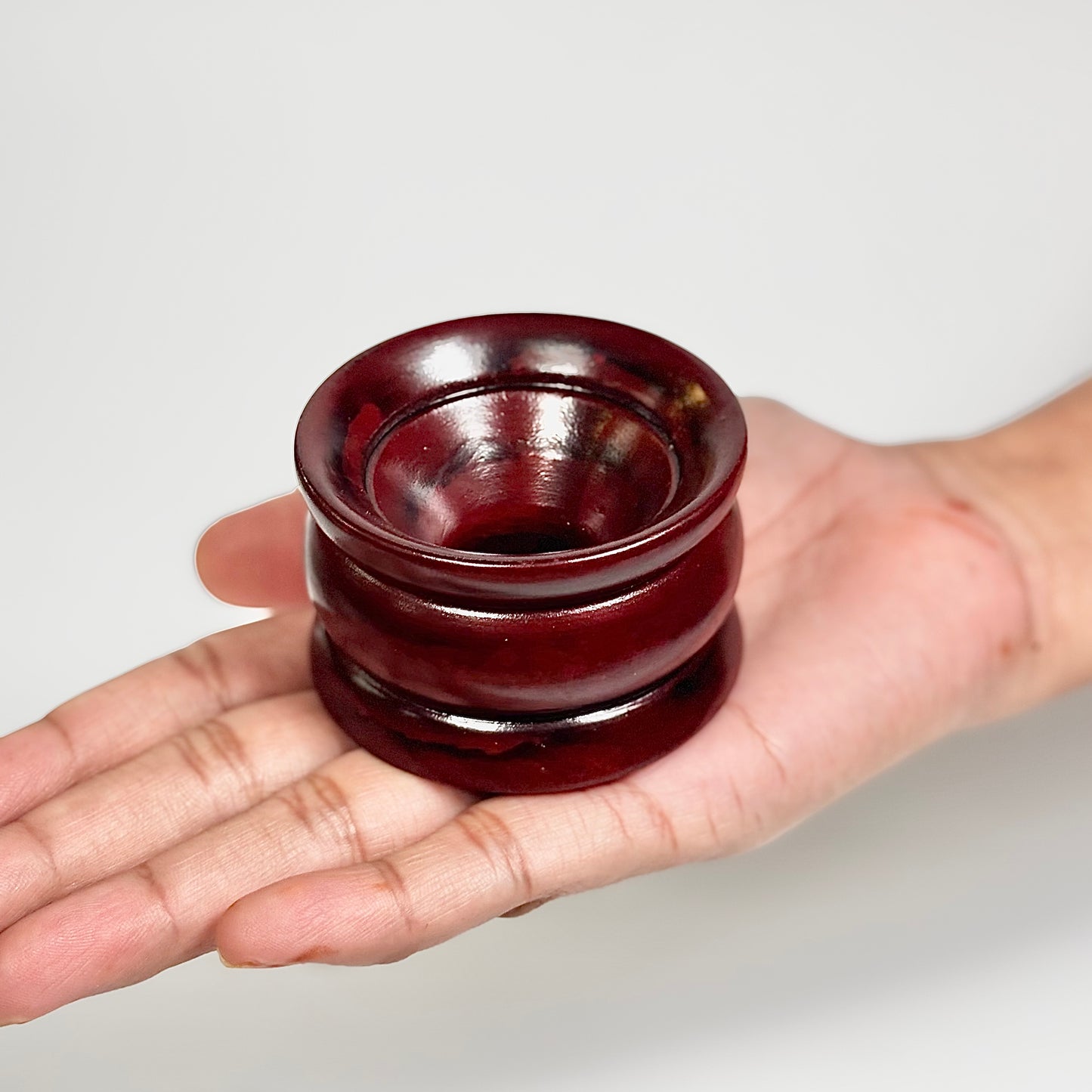 Wooden Sphere Stand