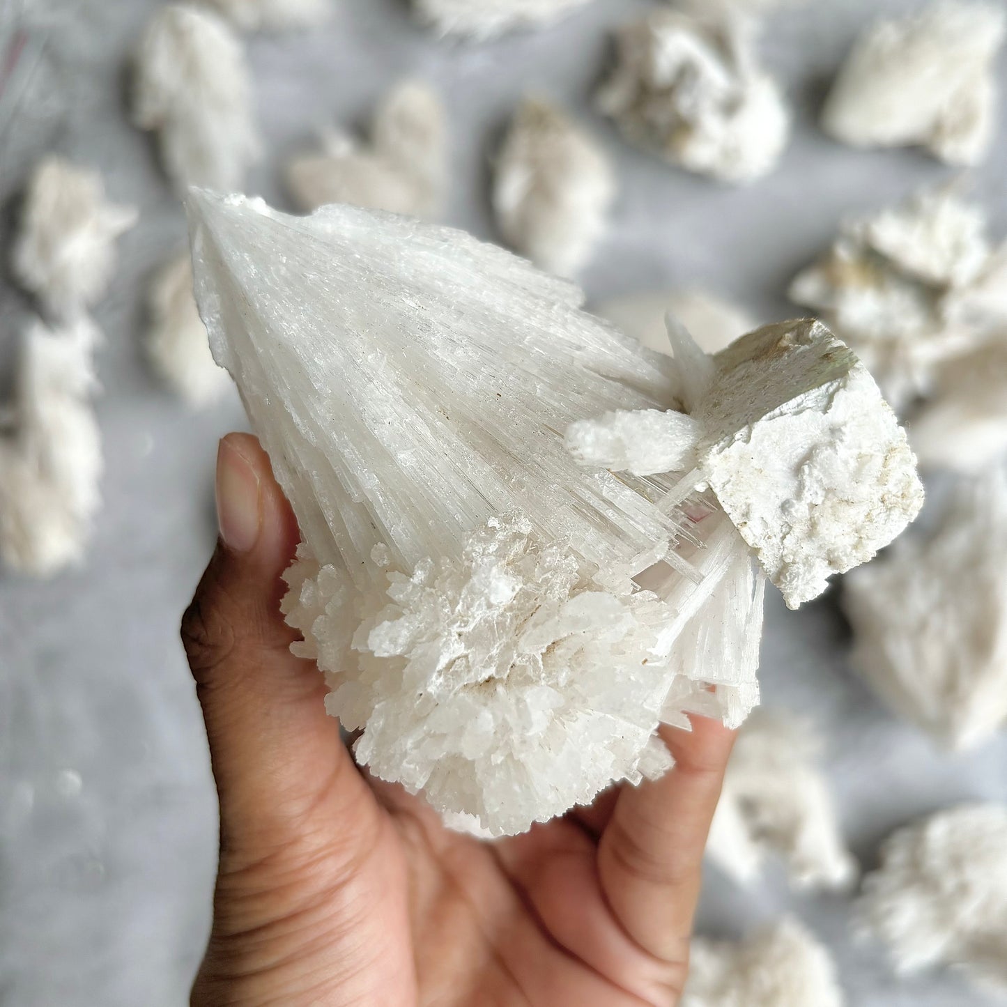 Scolecite cluster - 276 Gm | Inner Peace & Spiritual Transformation