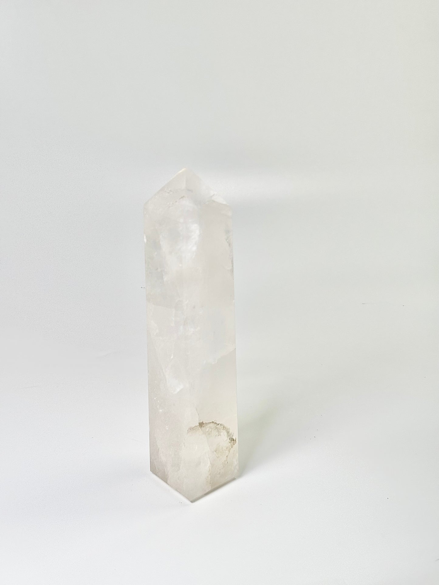 Four Facet Clear Quartz Tower – 650g - Amplify, Align & Awaken