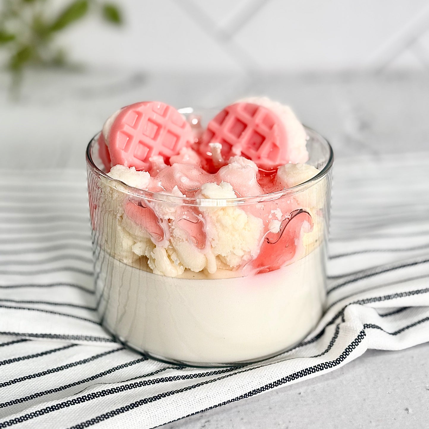 Cotton Candy Decorative Dessert Soy Scented Candle