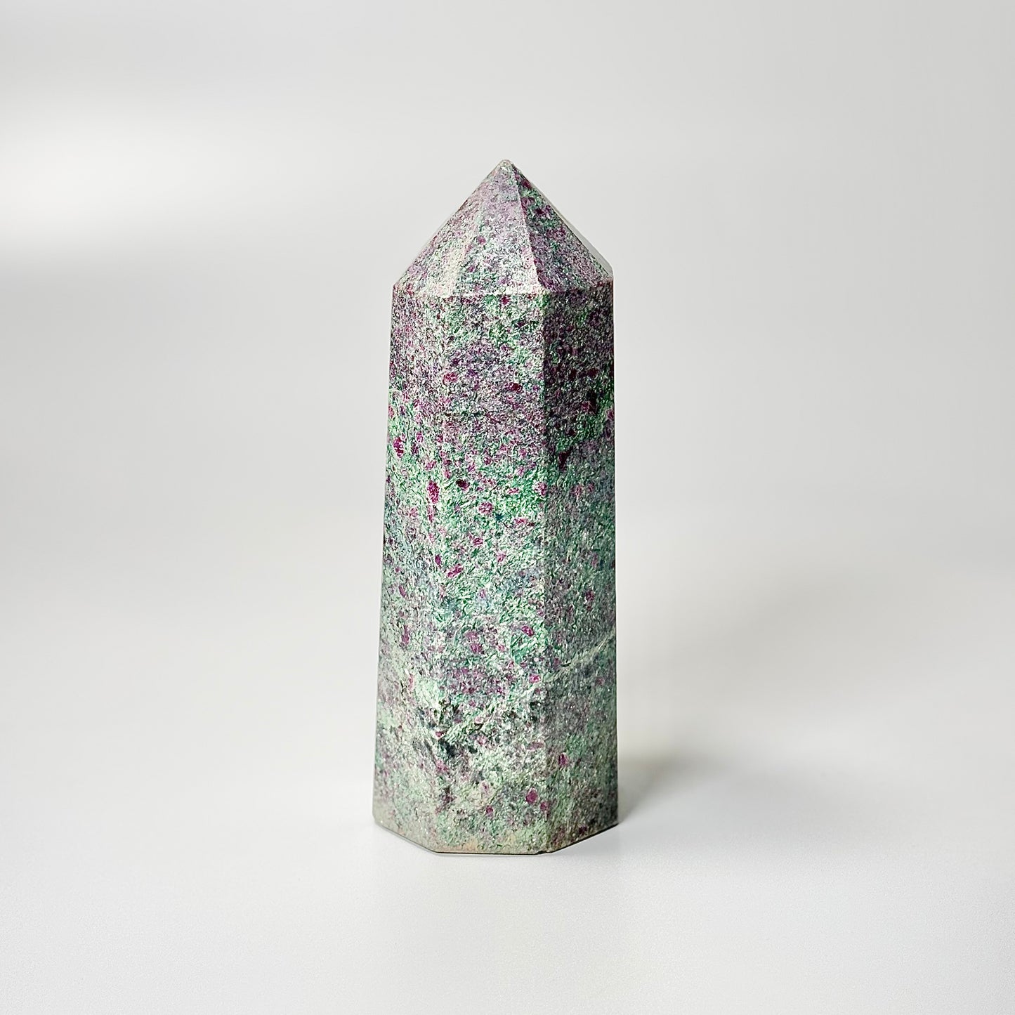 Eight Facet Ruby in Kyanite Tower – 812g -Distinctive Colour & Balanced Form