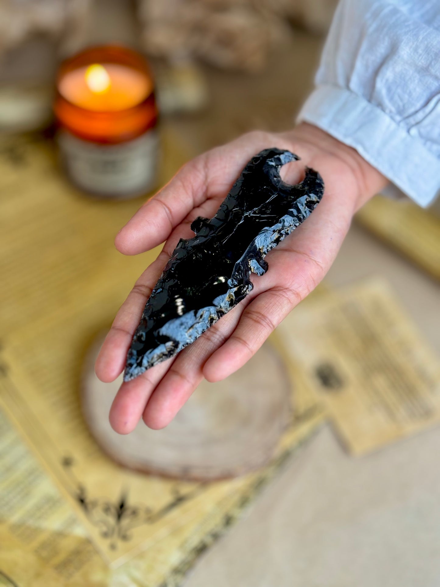 Black Obsidian Dagger