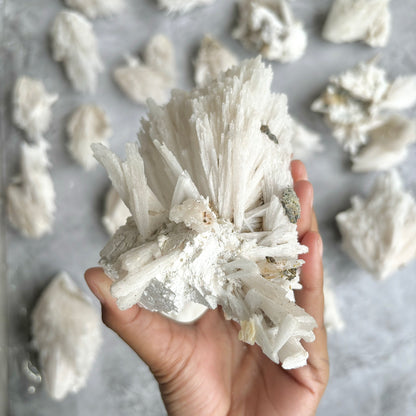 Scolecite cluster - 363 Gm | Inner Peace & Spiritual Transformation