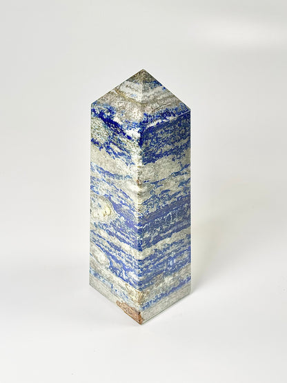 Four Facet Lapis Lazuli Tower – 870g - Truth, Wisdom & Inner Power
