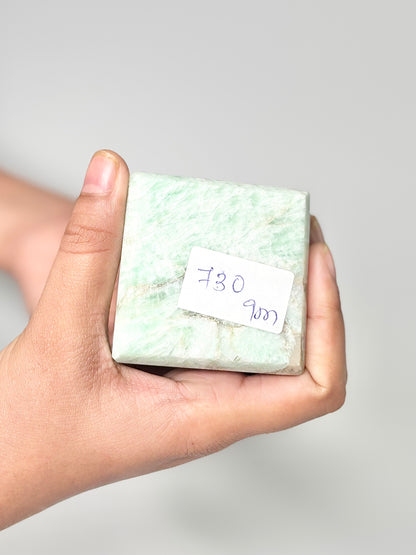 Four Facet Amazonite Tower – 730g - Soothing Colour & Grounded Form