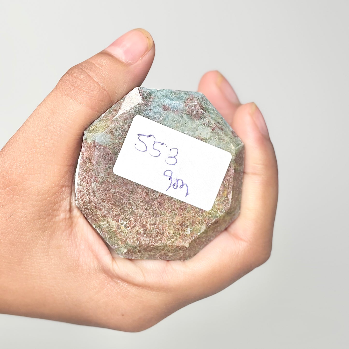 Eight Facet Ruby in Kyanite Tower – 55g3 -Distinctive Colour & Balanced Form