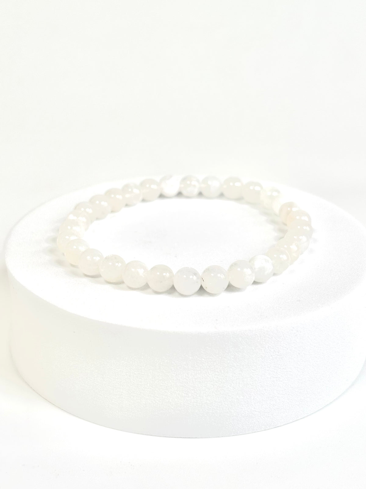 Rainbow moonstone - 6mm | Cultivates Compassion & empathy