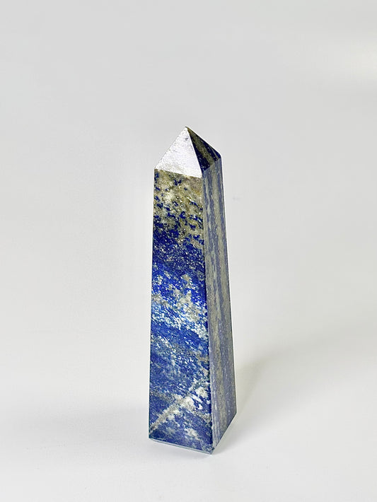 Four Facet Lapis Lazuli Tower – 250g - Truth, Wisdom & Inner Power