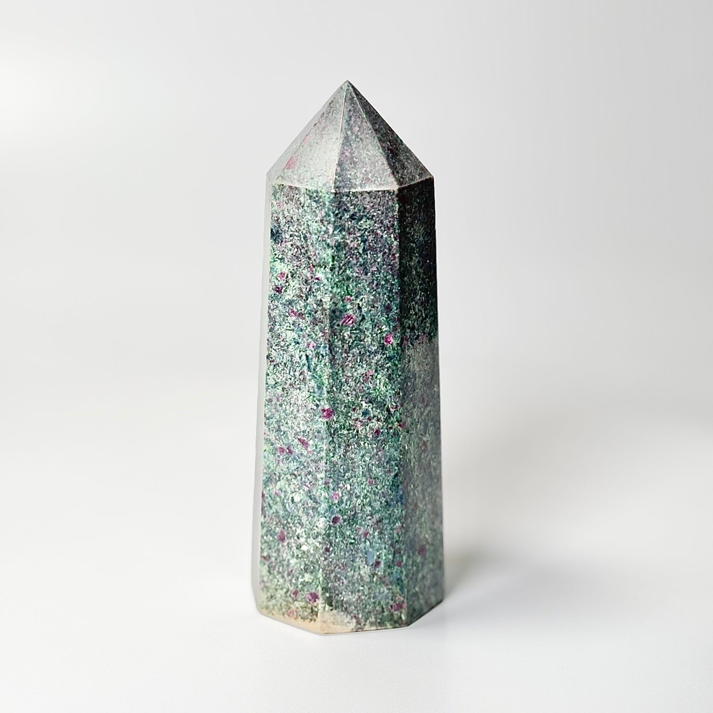 Eight Facet Ruby in Kyanite Tower – 897g -Distinctive Colour & Balanced Form