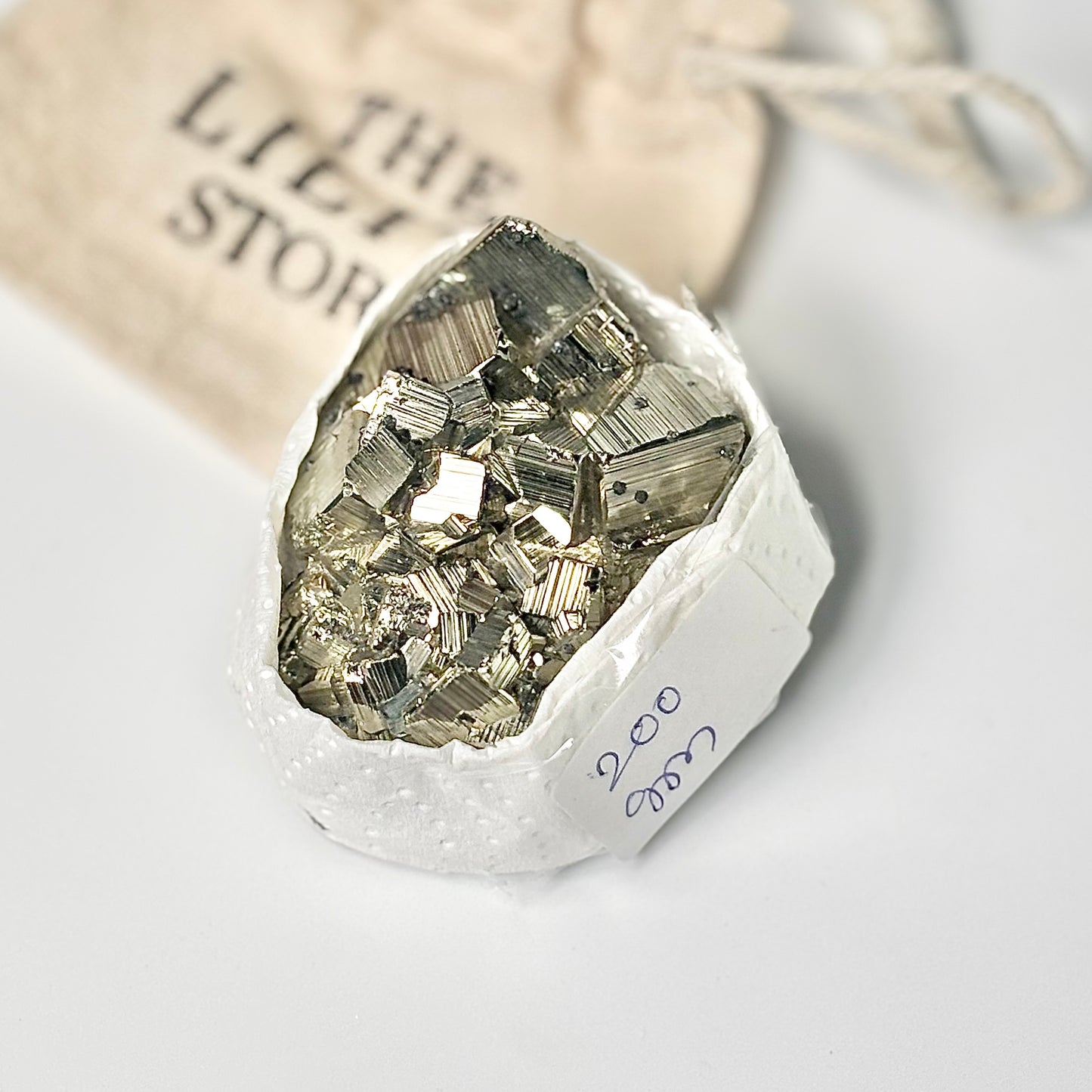 Peruvian Pyrite Cluster – 200g -Golden Brilliance & Striking Presence