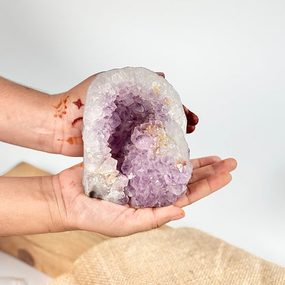 Amethyst Cluster - 768 Gm | Helps activating Third Eye & Psychic abilities