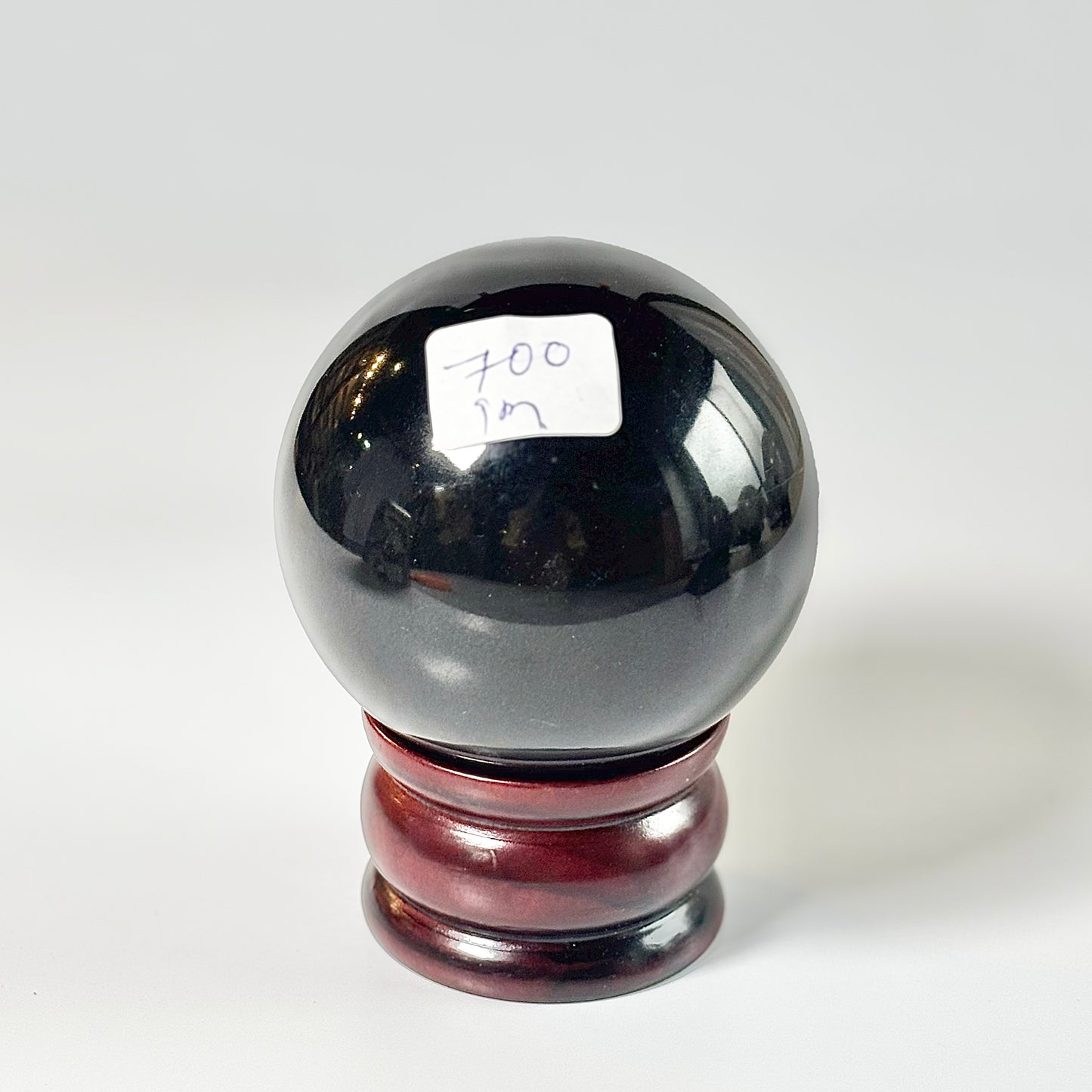 Black Obsidian Sphere 700 Gm – Grounding & Clarity