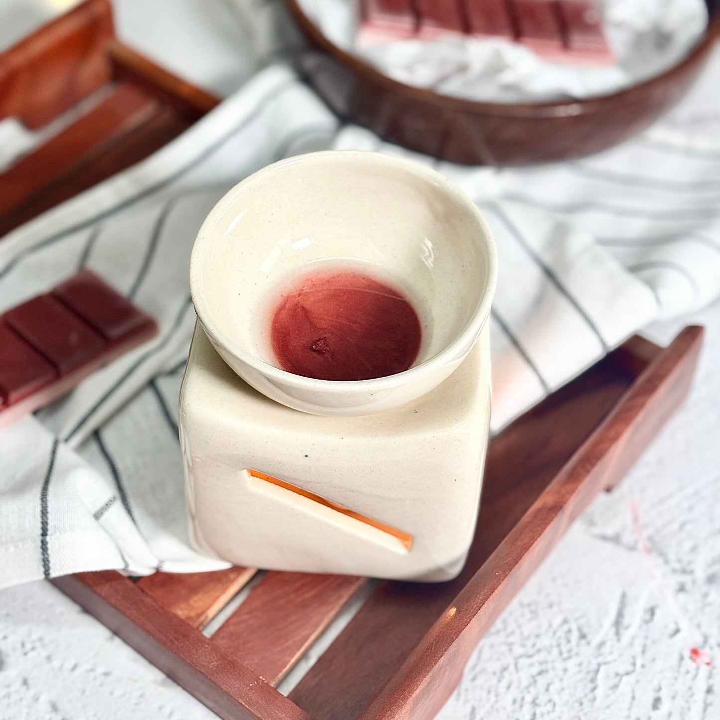 Geranium Essential oil infused Wax Melt Snap Bar