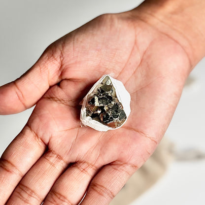 Peruvian Pyrite Cluster – 26g -Golden Brilliance & Striking Presence