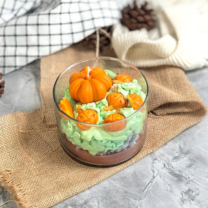 Pumpkin Spice Harvest Halloween Candle – Soy Wax