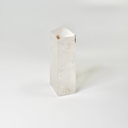 Four Facet Clear Quartz Tower – 290g - Amplify, Align & Awaken