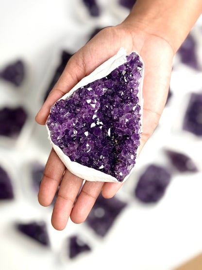 Natural Brazilian Amethyst Cluster