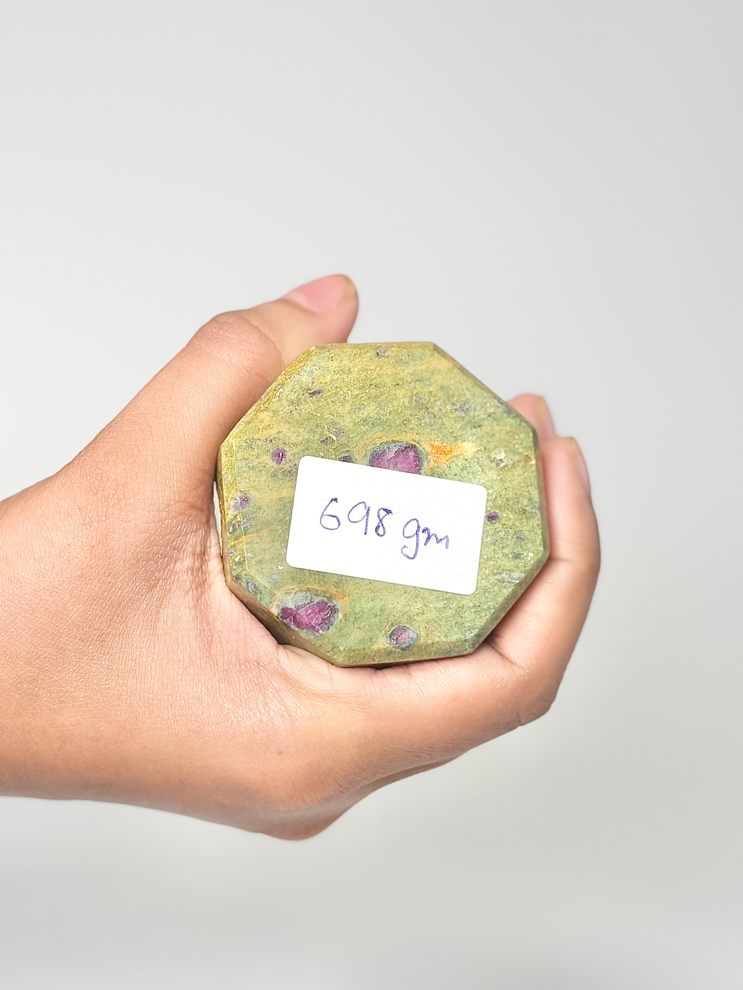 Eight Facet Ruby in Zoisite Tower – 698g - Vivid Colour & Balanced Design